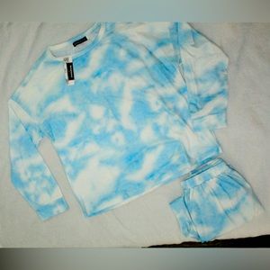 Blue n white Pj set
